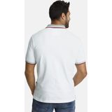 Jan Vanderstorm Polo JOHAN Plus Size (set van 2) Wit/Grijs