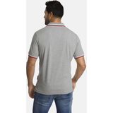 Jan Vanderstorm Polo JOHAN Plus Size (set van 2) Wit/Grijs
