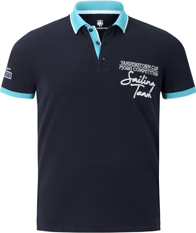 Jan Vanderstorm - IWAR - Poloshirt - Donkerblauw