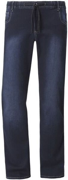 Charles Colby loose fit jeans BARON KEYLAN Plus Size donkerblauw