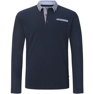 Charles Colby - Earl CHAD - Polo - Donkerblauw - Loose Fit