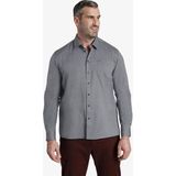 Charles Colby Overhemd donkergrijs, Faux-uni