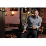 Charles Colby Overhemd donkergrijs, Faux-uni