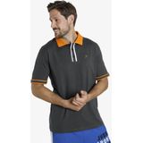 Jan Vanderstorm - ISFRIED - Poloshirt - Donkergrijs - Herenmode in Grote Maten