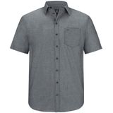 Jan Vanderstorm - Overhemd 'Evin' - Grijs/Wit - Katoen - 2 Pack