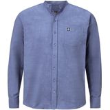Jan Vanderstorm - KALLU - Overhemd - Blauw - Katoen
