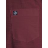 Jan Vanderstorm - KALLU - Overhemd - Donkerrood - Katoen