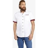 Jan Vanderstorm - Overhemd 'Evin' - Bourgogne/Wit - 2 Pack - Comfort Fit