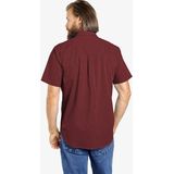 Jan Vanderstorm - Overhemd 'Evin' - Bourgogne/Wit - 2 Pack - Comfort Fit