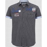 Jan Vanderstorm - AJULE - Overhemd - Donkerblauw - Korte Mouwen