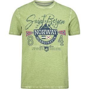 Jan Vanderstorm herren T-Shirt - 52/54 - groen