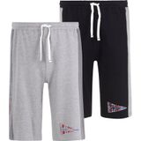 Jan Vanderstorm - HARAL - Sweatshort - Grijs/Zwart - Set van 2