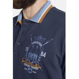 Jan Vanderstorm - ORVAR - Poloshirt - Donkerblauw - Katoen