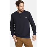 Jan Vanderstorm - VILJAR - Sweatshirt - Donkerblauw - Grote Maten