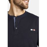 Jan Vanderstorm - VILJAR - Sweatshirt - Donkerblauw - Grote Maten