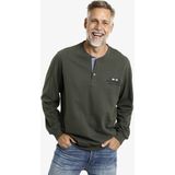 Jan Vanderstorm - VILJAR - Sweatshirt - Olijf - Grote Maten