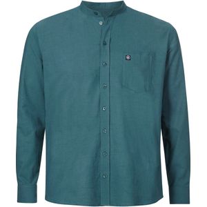 Jan Vanderstorm - KALLU - Overhemd - Petrol - Katoen