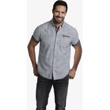 Overhemd - Zwart - MILOS - Korte Mouwen