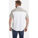 Jan Vanderstorm - BODVAR - Overhemd - Wit - Korte Mouwen - +Fit