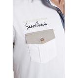 Jan Vanderstorm - BODVAR - Overhemd - Wit - Korte Mouwen - +Fit