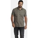 Jan Vanderstorm - Perttu - Overhemd - Olive - Gestreept