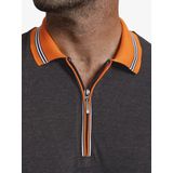 Poloshirt EARL PAT - Donkergrijs Melange - Poloshirt