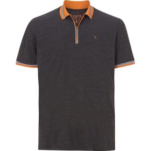 Poloshirt EARL PAT - Donkergrijs Melange - Poloshirt