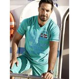 Jan Vanderstorm - NORDGER - T-shirt - Groen - Herenmode in Grote Maten