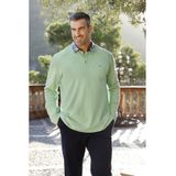 Charles Colby Polo EARL DAREN Plus Size met Patches Groen