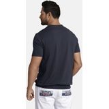 Jan Vanderstorm +FIT Collectie T-shirt GILBRECHT Plus Size met Printopdruk Donkerblauw