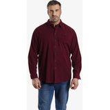Corduroy overhemd DUKE NILSON donkerrood