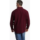 Corduroy overhemd DUKE NILSON donkerrood