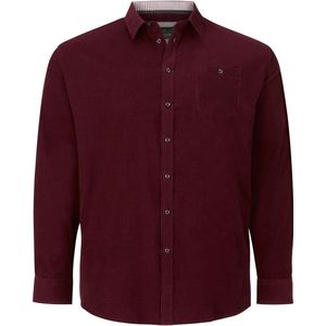Corduroy overhemd DUKE NILSON donkerrood