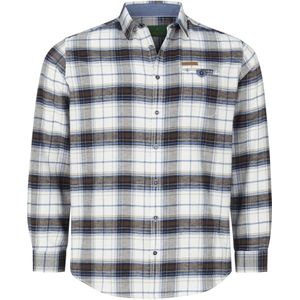 DUKE - WILLOW - Overhemd - Wit - Geruit