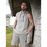 Jan Vanderstorm Tanktop grijs, Bedrukt