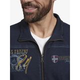 Jan Vanderstorm - SIVID - Sweatvest - Donkerblauw