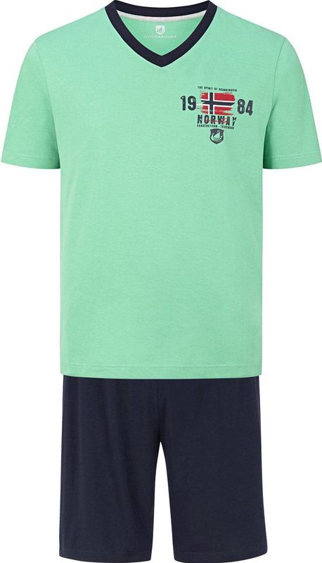 Jan Vanderstorm herren Korte Pyjama - 52/54 - groen