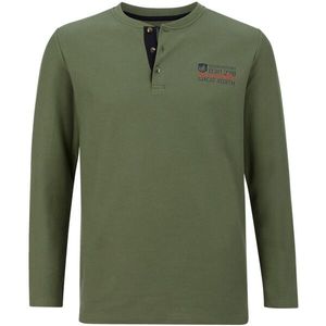 Jan Vanderstorm - IVOR - Shirt - Olijf - Lange Mouwen