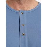 Earl Quillans - Sweatshirt - Blauw - Ronde Hals - Extra Wijde Pasvorm