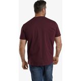 Charles Colby - EARL ALBAN - T-shirt - Donkerrood