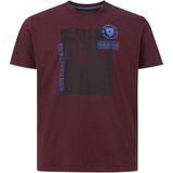 Charles Colby - EARL ALBAN - T-shirt - Donkerrood