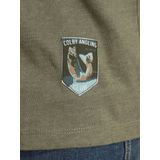 EARL GARWY - Sweatshirt - Olijf Melange