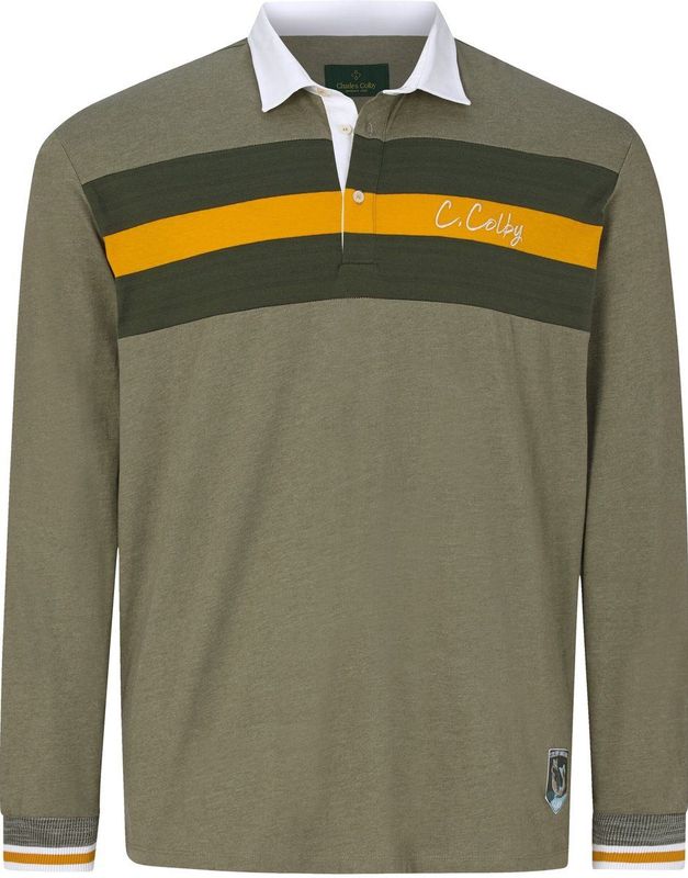 EARL GARWY - Sweatshirt - Olijf Melange