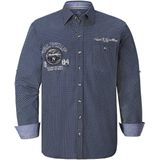 Jan Vanderstorm - RAIKO - Overhemd - Donkerblauw