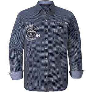 Jan Vanderstorm - RAIKO - Overhemd - Donkerblauw