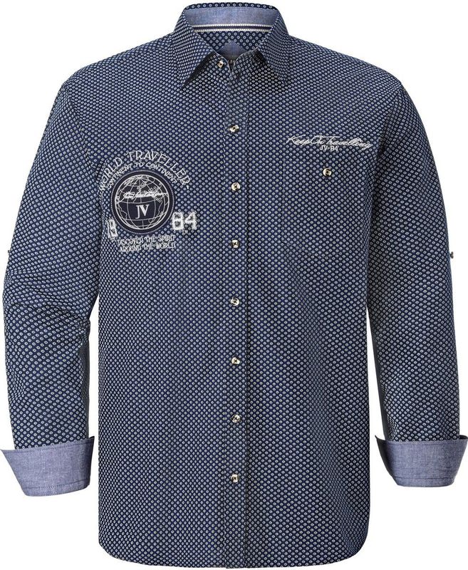 Jan Vanderstorm - RAIKO - Overhemd - Donkerblauw