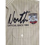 Jan Vanderstorm - AJULE - Overhemd - Beige - Korte Mouwen - Kreukarm Katoen