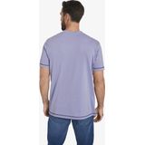 Jan Vanderstorm - NORDGER - T-shirt - Lichtlila - Herenmode in Grote Maten