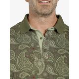 Charles Colby Polo shirt Korte mouw kaki