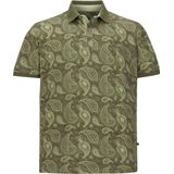 Charles Colby Polo shirt Korte mouw kaki